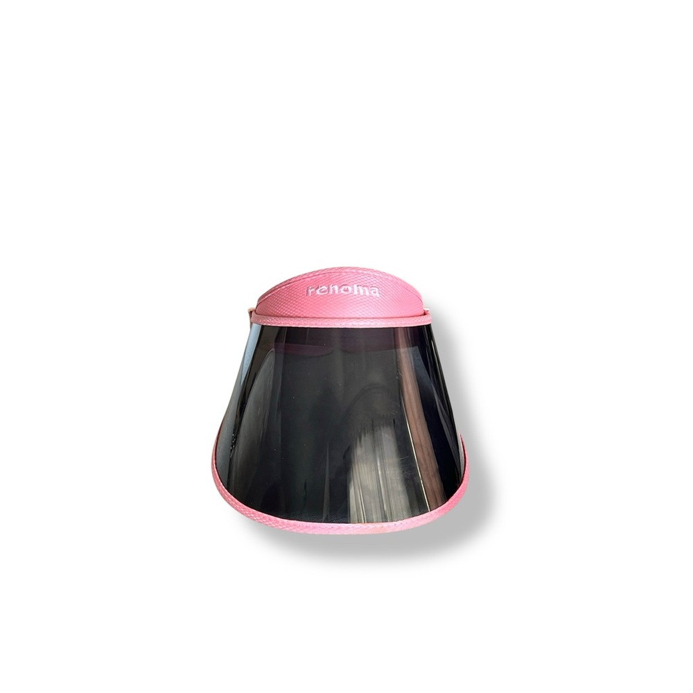 🚨𝐂𝐋𝐄𝐀𝐑𝐎𝐔𝐓 𝐒𝐀𝐋𝐄🚨𝐑𝐄𝐍𝐎𝐌𝐀 Pink UV Protection Sun Visor Adjustable Brim